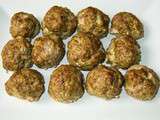 Boulettes de boeuf au kale