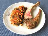 Carre d agneau au miel et au thym
