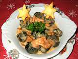 Cassolette escargots aux girolles