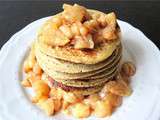Pancakes poire amande