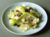 Salade d’endives aux canneberges