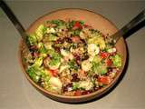 Salade sud americaine au quinoa