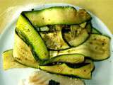 Tagliatelles de courgettes au pesto