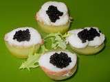 Médaillons de Langouste et Caviar