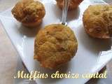 Muffins chorizo cantal