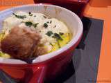 Oeufs cocotte sauce moutarde