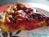 Tarte aux fruits rouges et à la poudre d'amandes