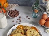 Cookies Orange, Chocolat au lait, & Noisette