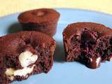 Mi-cuits au chocolat : coeur coulant framboise chocolat noir ou noisette chocolat blanc