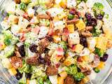 Salade de brocoli Harvest Cobb – Oh Sweet Basilic