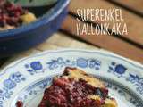 Gâteau trop fastoche aux framboises (Superenkel hallonkaka en suédois dans le texte)