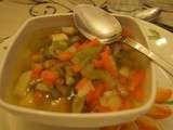 Petit bouillon aux légumes dit Gaston