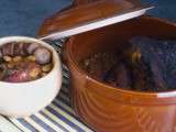 Cassoulet réunionnais au jarret de porc fumé, saucisses fumées et boucané
