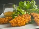 Croquant de poulet aromatisé au chorizo et aux poivrons grillés