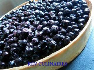 Tarte aux myrtilles