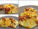 Ananas rôti aux épices et éclats de spéculoos