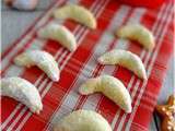 Bredeles 2013, partie 2 : Vanille Kipferl / Spritz aux amandes