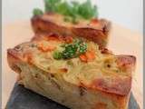Clafoutis de carottes au curry et lait de coco