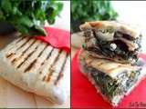Gözlemes aux épinards et à la feta