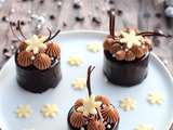 Royal Poire-chocolat façon Poire Belle Hélène et Bonne année 2018