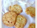 Sablés aux éclats de caramel