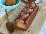 Cake crème de marrons-poire Angélys {recette} #aplv #vegetarien #vegan #sansoeufs #sanslactose