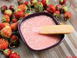 Purée lactée-biscuitée fraises fleur d'oranger {recette bébé- à partir de 6/8 mois}