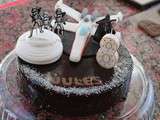Royal x-Wing , gâteau d'anniversaire pour petit Jedi fan de Star Wars
