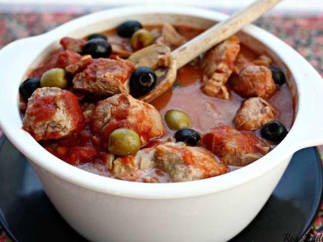 Recettes De Saut De Veau Aux Olives De Roseandcook