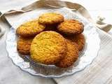 Cookies à la polenta et clémentine
