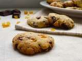 Cookies choco-cannelle et orange confite