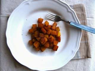 Rutabaga rôti au miel et vinaigre balsamique