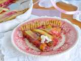 Tarte rhubarbe et fruits rouges au sarrasin (vegan&sans gluten)