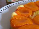 Tarte tatin aux abricots et miel d'oranger