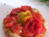 Tatinnettes de tomates cerises au romarin et sarrasin