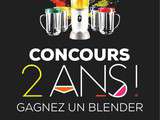 Concours : Gagnez un Blender pour nos deux ans, avec Cookishop