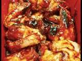 Ailes de poulet à la sauce soja et au miel