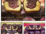 Cupcake marbré au chocolat