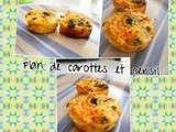 Flan de carottes et persil