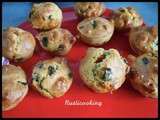 Muffins chorizo poivrons