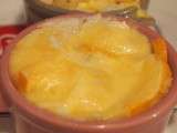 Oeuf cocotte façon raclette