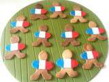 Sablés Equipe de France pour supporters gourmands