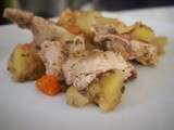 Sauté de porc à la liqueur de châtaigne