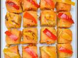 Moelleux mexicain: poivron, chorizo...pour un apéro d'été