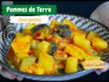 Pommes de terre Courgettes (Recette en vidéo )