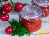 Sauce tomate en conserve maison ( En vidéo )