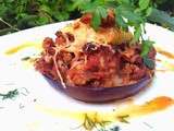 Aubergine farcie : une Moussaka revisitée