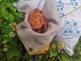 Biscuits thym, pomme, cannelle, aux farines de pois chiche et de sarrasin (ig bas)