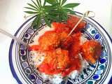 Boulettes de poisson inspiration asiatique