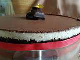 Layer cake et sa ganache chocolat noir letchi – concours Mascarin